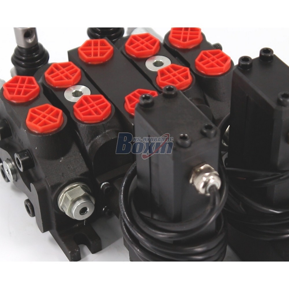 Sectional Directional Valve DCV60 2 Spool Electric Actuated Model detail image